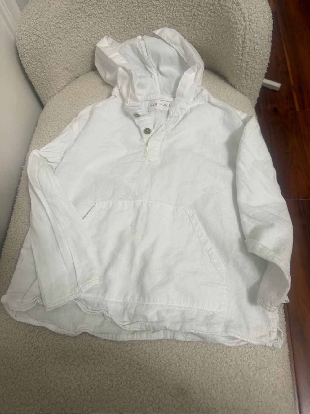 Zara boys tops hoodie 6 years